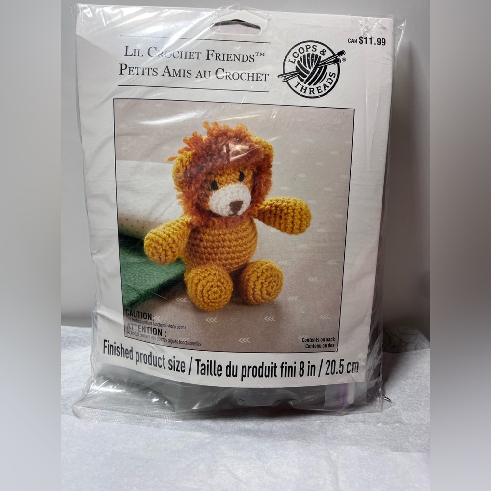 Lil Crochet Friends Lion Kit Amigurumi